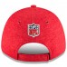 Women's San Francisco 49ers New Era Scarlet/Black 2018 NFL Sideline Home 9FORTY Adjustable Hat 3059243